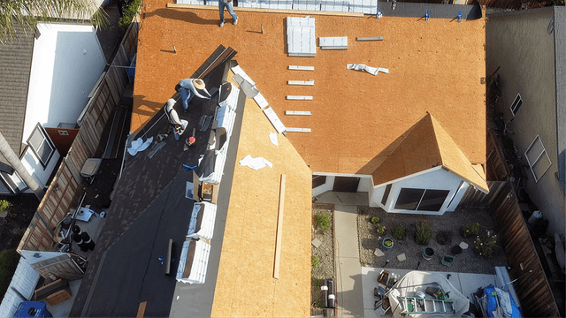 Roof deck prepared for a new system